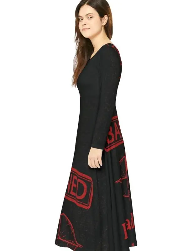 I read Ban'd Women's Long Sleeve Dance Dress