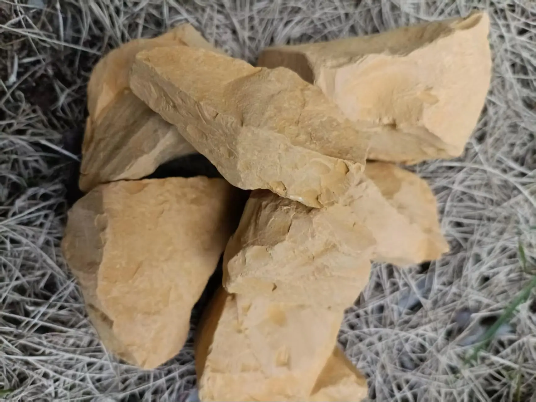 Natural Edible Golden Yellow Rock Clay No Additives Pure DIY Gift Idea  7oz(200g)