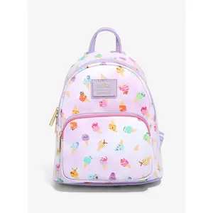 Pokemon Mini Backpack Pokemon Ice Cream Acid Wash Loungefly