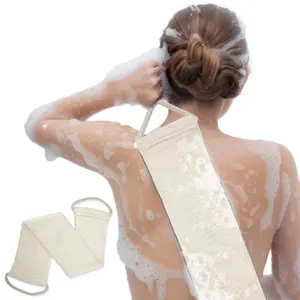 Bamboo Fiber Exfoliating Body Scrubber - Deep Clean & Gentle Exfoliation