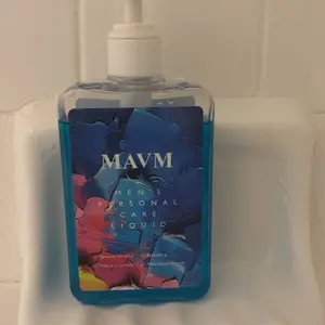 MAVM Men's Daily Gentle Scented Body Wash - Blue Aroma pH-Balanced Intimate Cleansing Cleanser (B), Hypoallergenic