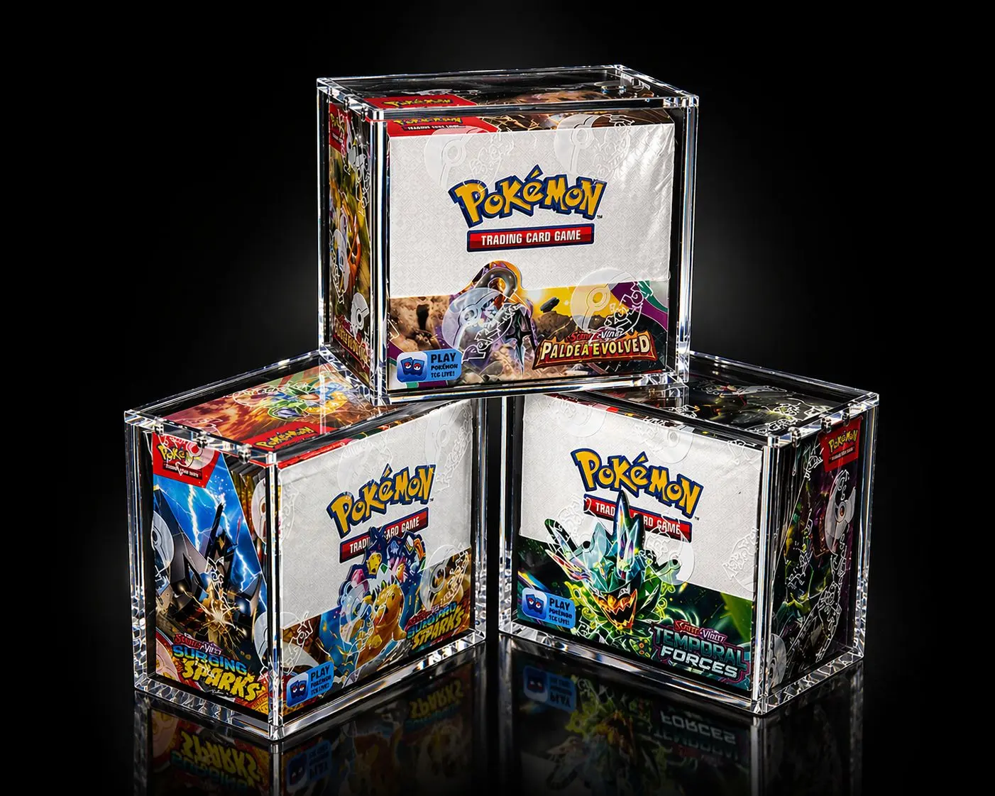 Premium Acrylic Case for Booster Box – UV Protection | Magnetic Closure | 8MM Thick