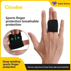 Sports finger guard support fixed pressure protection finger cover basketball volleyball finger joint protective cover