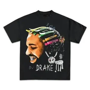 Drake Graphic T-Shirt, For All The Dogs Rap Tee Concert Merch Hip Hop