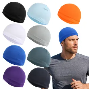 9PCS Unisex Breathable Cycling Skull Cap, Breathability & Sweat Absorption, Cooling Under Bike Helmet