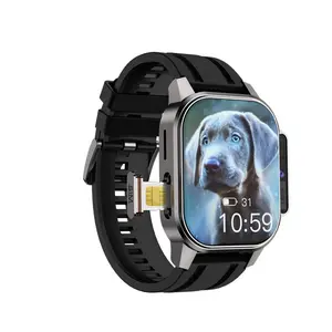 Hot TikTok Toy B22 Rugged Smartwatch - Wearable Cellular Device, 5G SIM Card Full Network Compatibility, Front Camera, Independent App Download, Heart Rate & Blood Oxygen Monitoring, Waterproof Wristwatch
