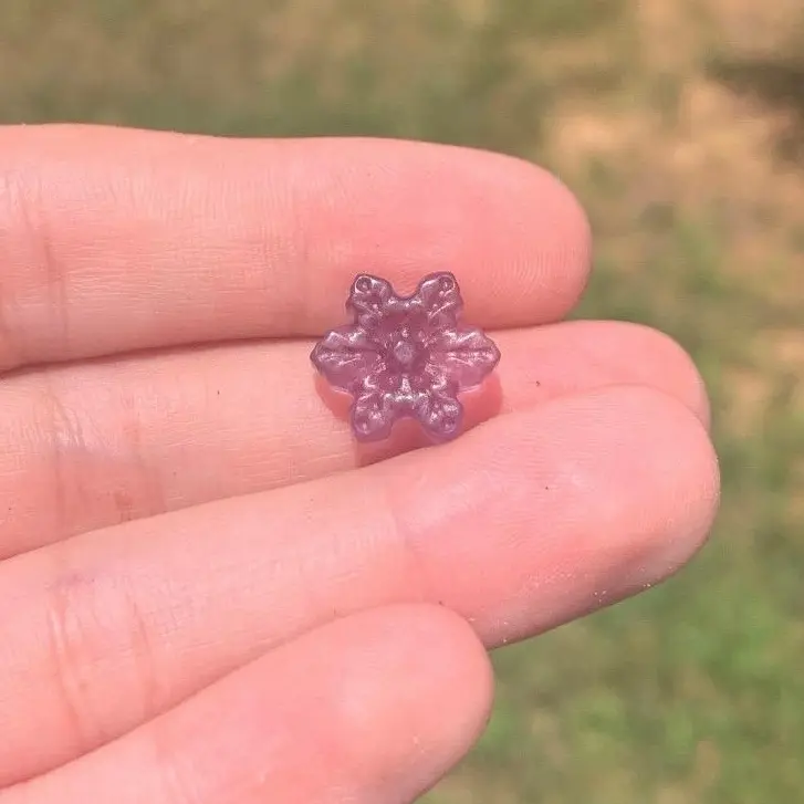 Tiny Fluorite Christmas Carvings | Natural Crystal Decorations, Gift Boxes, Present, Stocking, Santa Claus, Snowflake, Snowman, Rainbow, Polished Natural