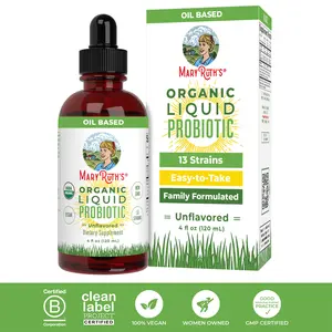 MaryRuth's Organic Liquid Probiotic -Gut Health - Acidophilus Probiotic - Vegan - Non-GMO - 40 Servings