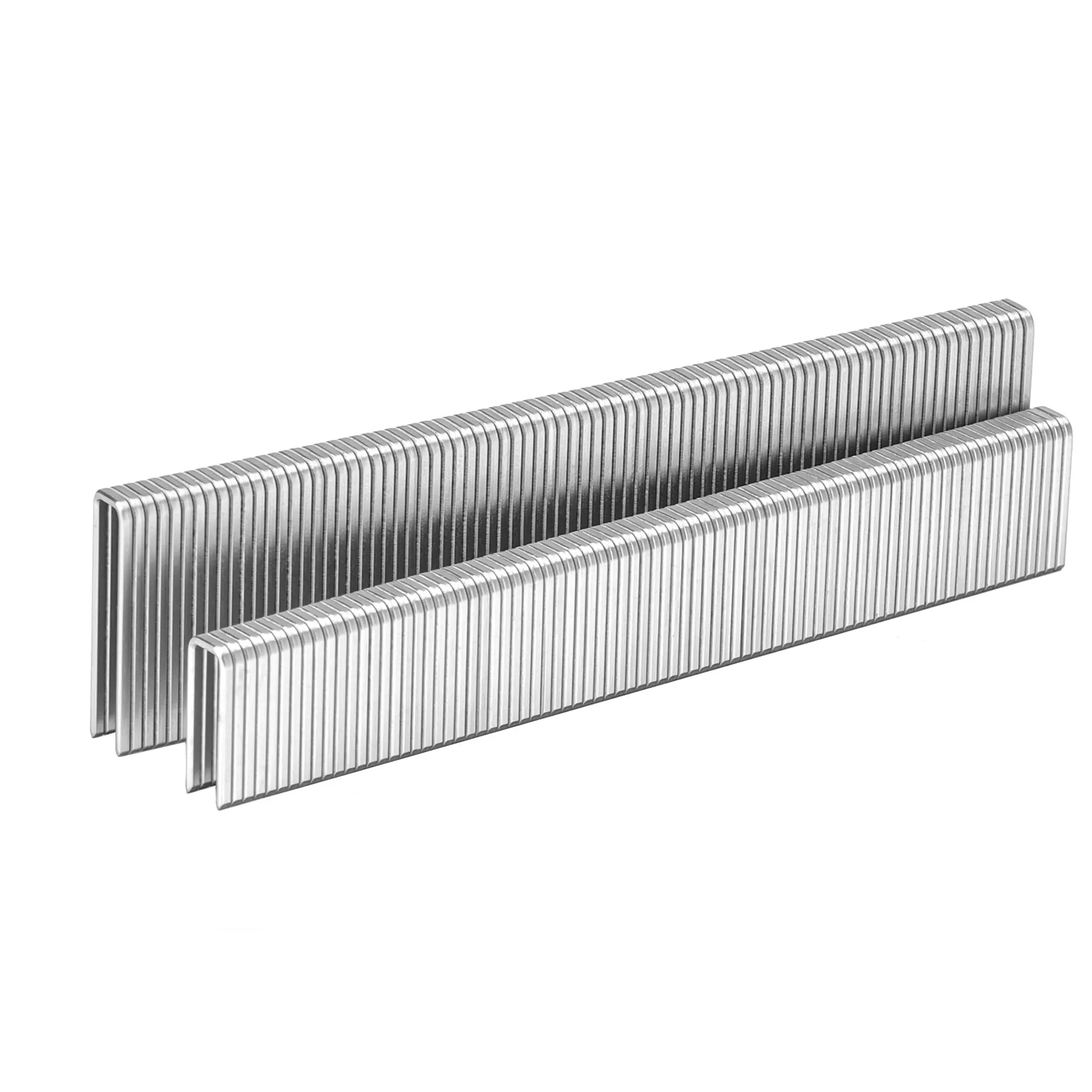meite 18 Gauge 1/4 Inch Narrow Crown Staples, Galvanized Staples for Upholstery, Furniture and Woodworking