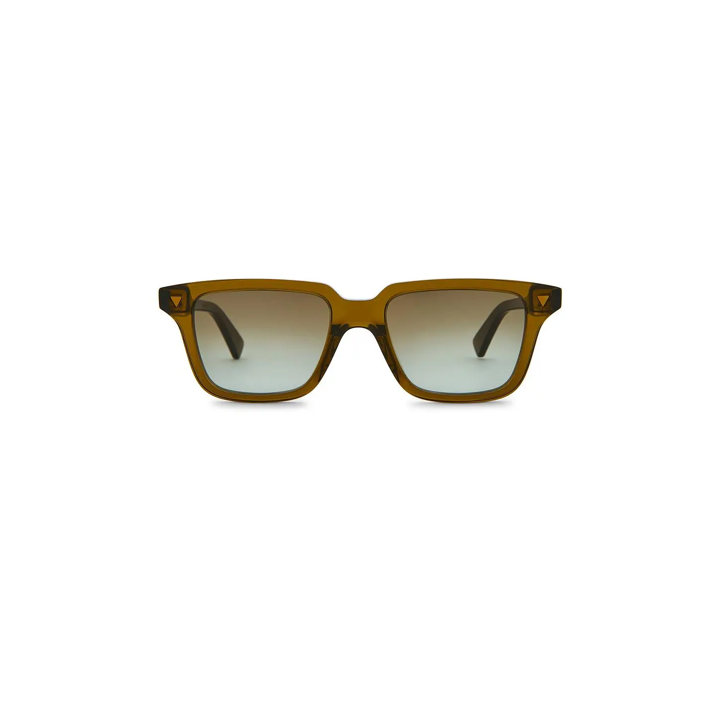 Bottega Veneta Rectangular Sunglasses in Brown