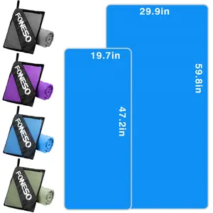 Fast Drying Sports Towel, Super Water Absorbent Microfiber Bath Towel, Ultra Soft & No Fading Larger & Lighter Weight Bathroom Towel, Universal for Bathroom Sport Beach Swimming Travel Fitness SPA Yoga, For Boy Girl Men Women