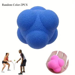 Hexagonal Agility Reaction Ball, Boosts Reaction Speed, Stress Relief & Fun, Ideal for Adults, Kids & Parent-Child Interaction