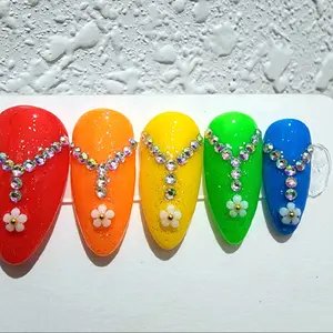 Rainbow Lover Nails Handcrafted Press Ons