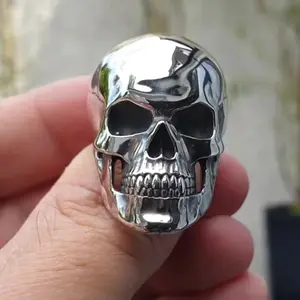 Men’s Hip-Hop Skull Ring – Gothic Punk Biker Style