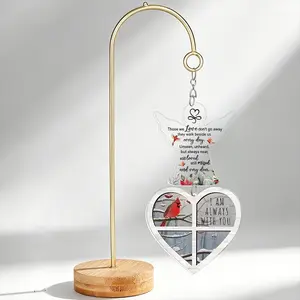 Sympathy Gifts for Loss of Loved One, Miscarriage Bereavement Gifts, Memorial Gift for Family, Cardinal I Am Always with You, Heartfelt Message, Cardinal Symbolism