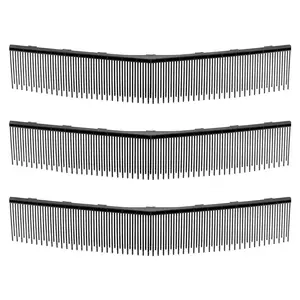 VEVOR 3 Packs Lawn Sweeper Brush Replacement, Compatible with VEVOR 26 in Lawn Leaf Collector Sweepers, Yard Sweeper Brush Paddle with Durable V-Shaped Bristles for Easy Grass Leaf Cleanup