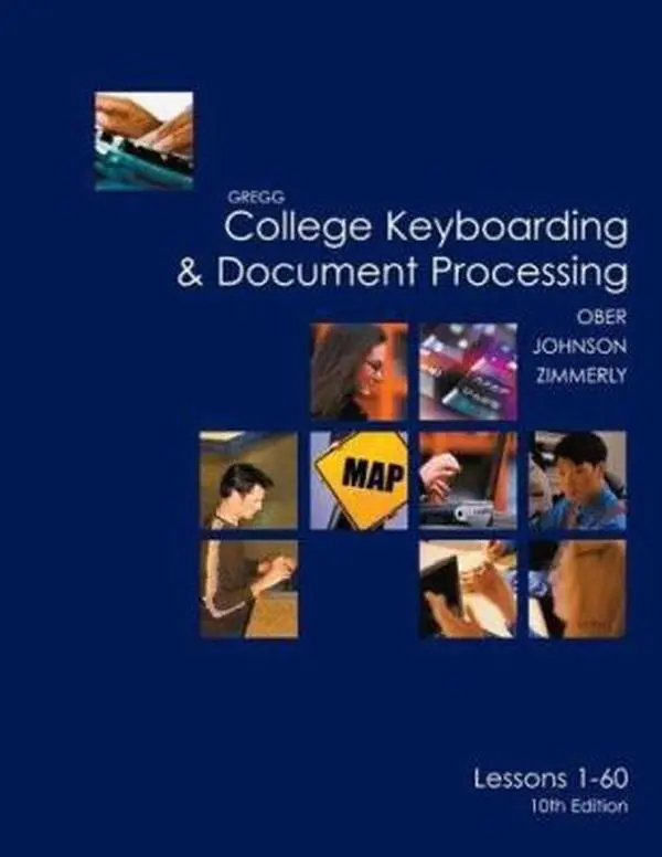 USED-Gregg College Keyboarding & Document Processing (GDP), Lessons 1-60 text by Scot Ober (Paperback)