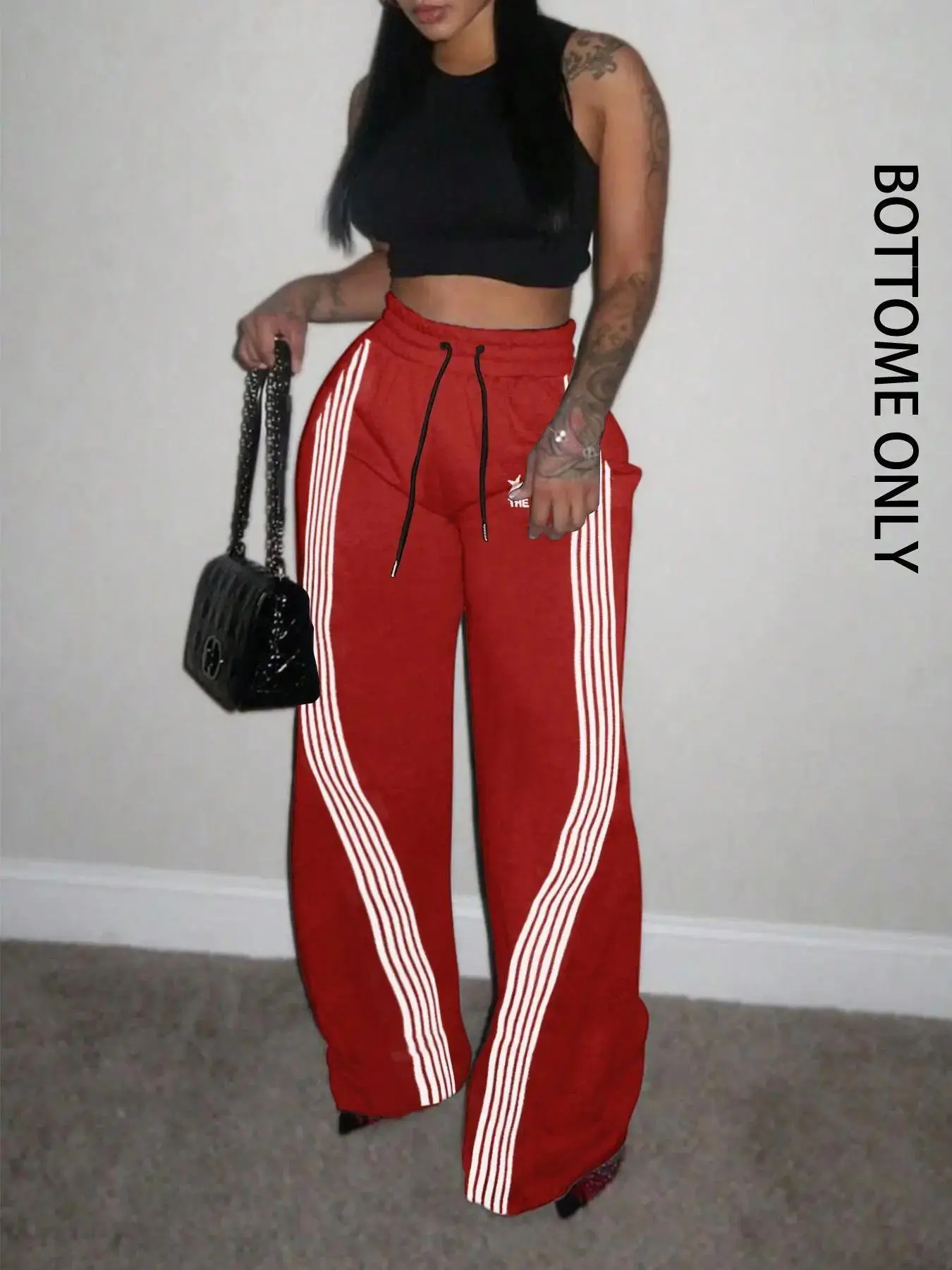 Elegant High-Waisted Straight-Leg Pants, Comfortable & Stylish Design, Perfect for Daily Wear, Outdoor Activities, Fall/winter Season
