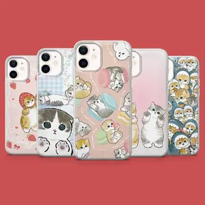 Mofusand Phone Case Kawaii Cuteness Cover for iPhone 11, 12, 13, 14, 15, 16, 17 & more – check our available sizes