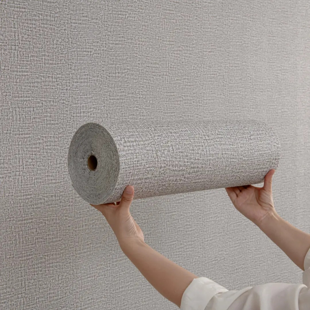 1 Roll Textured Self-Adhesive Thermal & Sound Insulation Decorative Wallpaper - Peel & Stick Heat Resistant Panels, Easy to Install & Replace, Random Match Design for Home, Removable Wallpaper