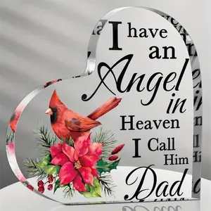 Red Memorial Cardinal Gift Sympathy Bereavement Gift in Heaven Christmas Cardinal Memorial Gifts for Loss of Mom/Dad in Memory of Gift Christmas in Heaven Remembrance Gifts