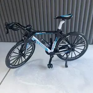 Bicycle Model Kit, Manual Assembly Speed Bike Toy, Adult Desktop Plaything, Office Gift, New Year Present