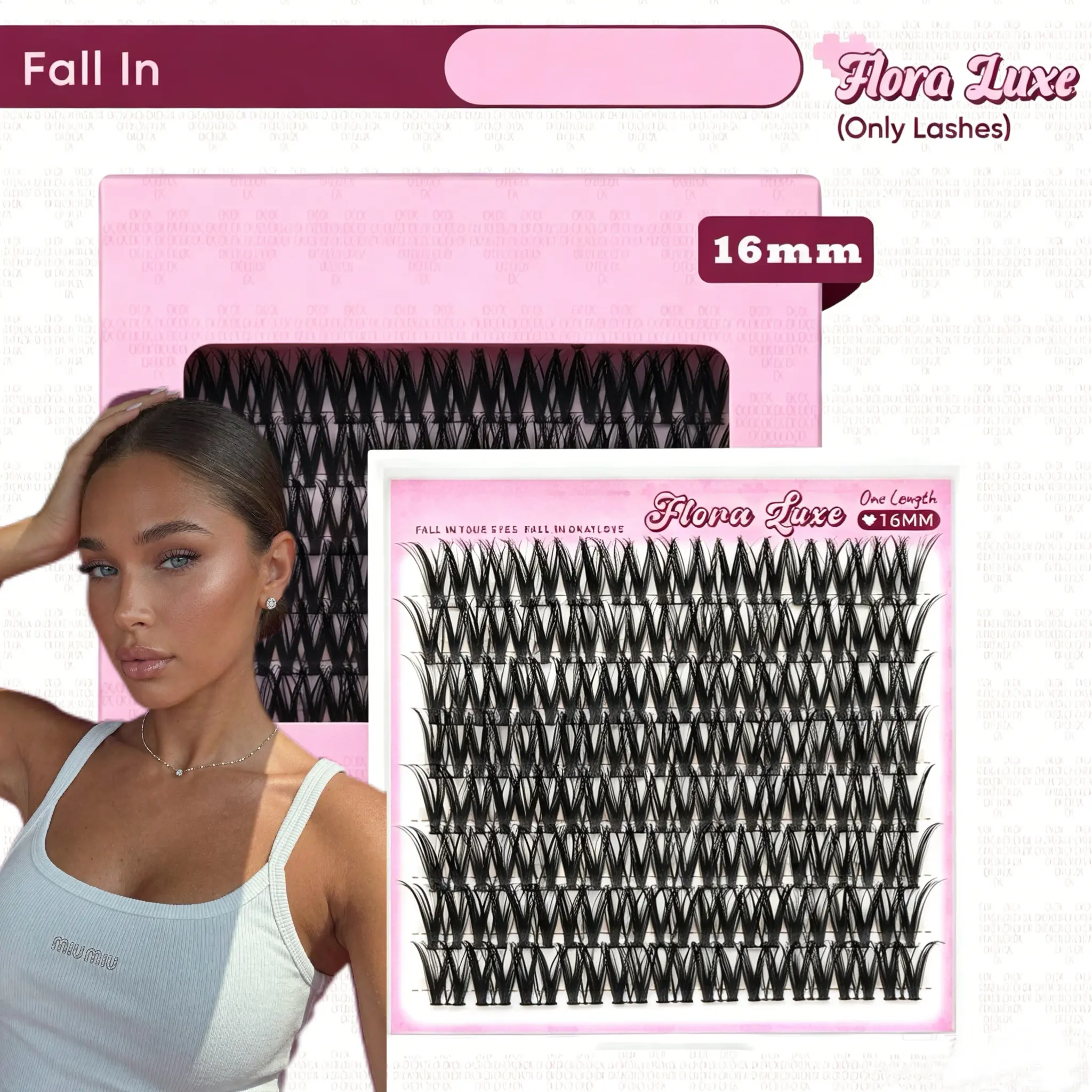 Wtvane Wispy Natural Cluster Lashes