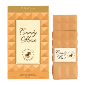 Marxzelle Designer Perfumes Candy Muse Caramel Pour Femme Eau De Parfum Vaporisateur Natural Spray 100Ml 3.4fl.oz.