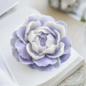 Reusable silicone flower mold, Molding - petal design, suitable for jewelry making, soap wax art, home decoration, Crafts - ideal gift for Handmade gifts, Valentine's Day, Mother's Day, birthdays