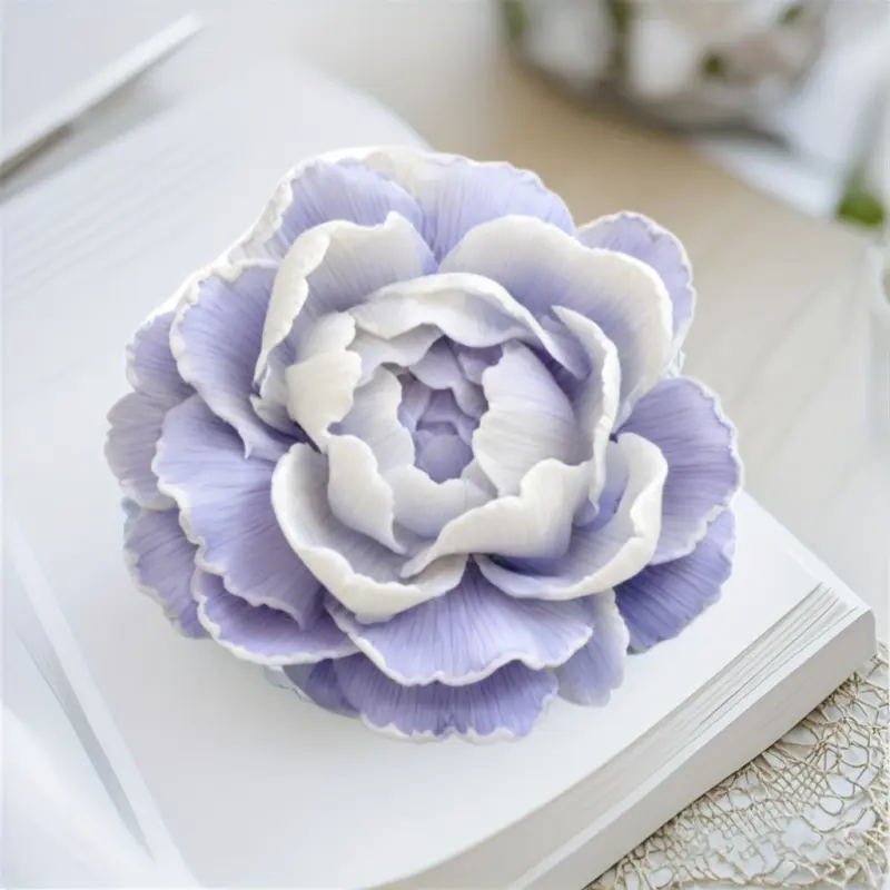 Reusable silicone flower mold, Molding - petal design, suitable for jewelry making, soap wax art, home decoration, Crafts - ideal gift for Handmade gifts, Valentine's Day, Mother's Day, birthdays