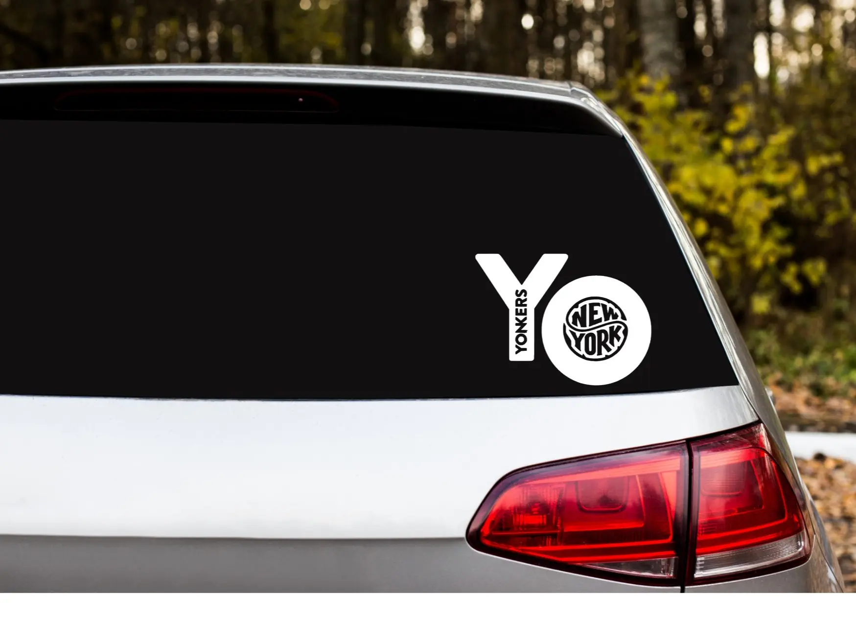 Yonker New York Car Decal, Bumper Sticker, Oracal Vinyl Decal