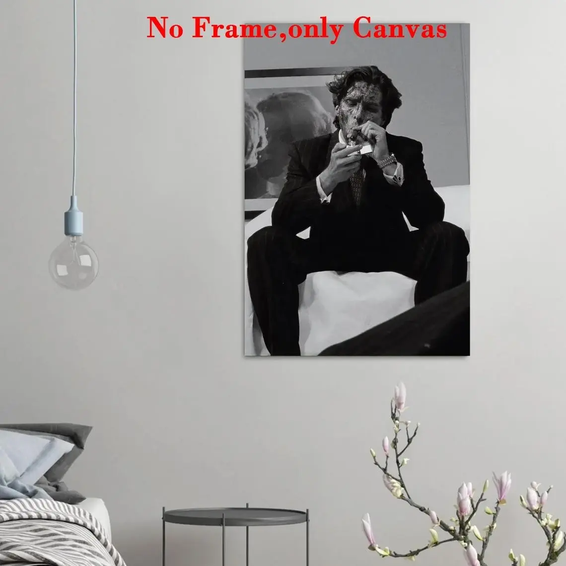 Patrick Bateman Poster, American Psycho Wall Art, and Cult Movie Print, Dark Aesthetic Decor, Bedroom and Living Room Decoration