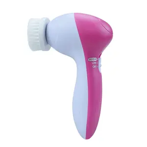 Silicone Frosted Rotating Sonic Facial Cleanser Gentle Exfoliating Pore Purifying Cleaning Brush