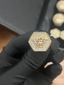 Mens Ring gold bonded