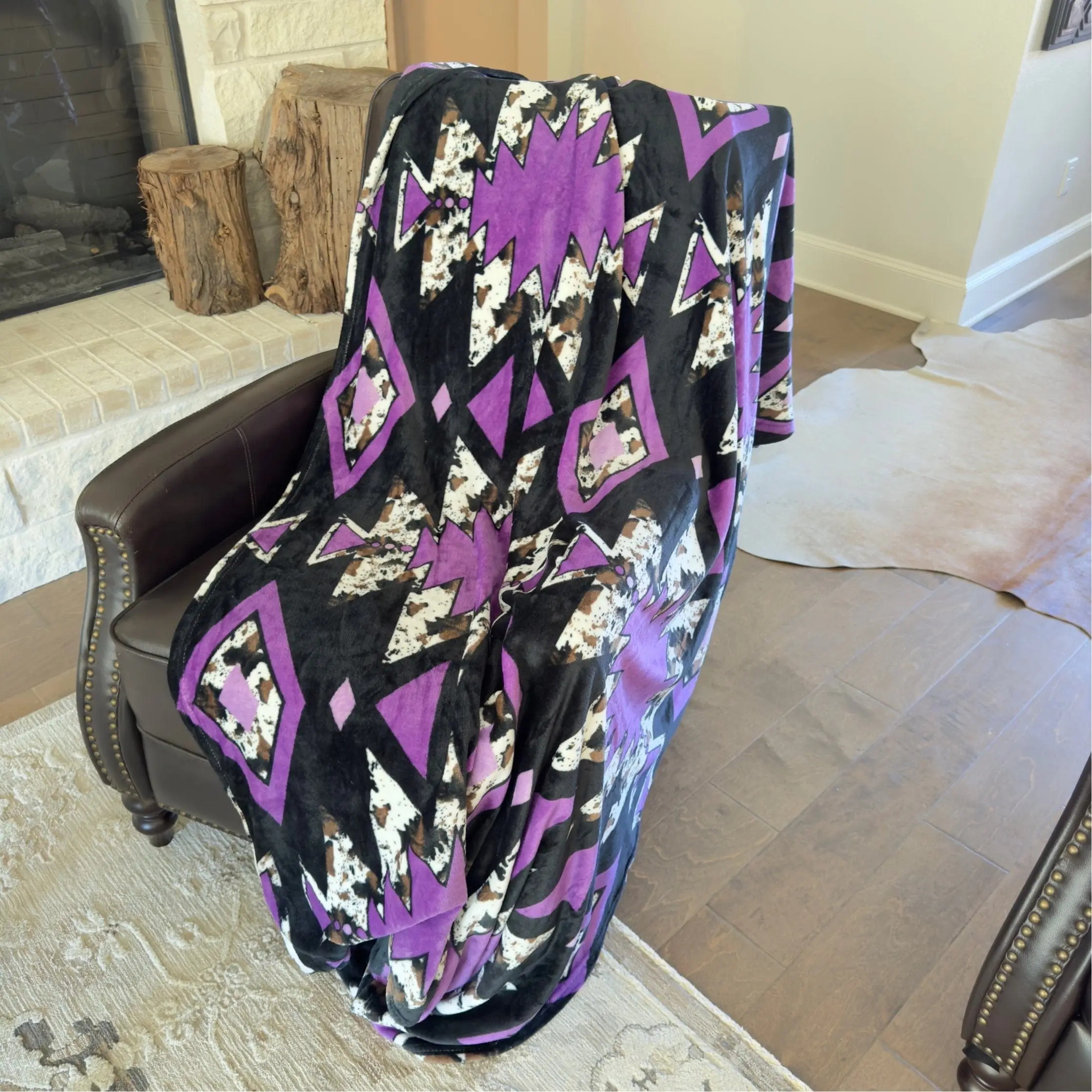 The Addison Lightweight Soft Throw Blanket 60"x80"