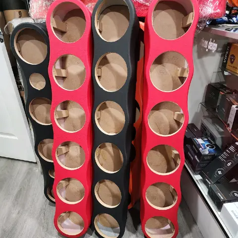 Universal 45 ” Sound Bar  Pod 6 x 6.5" Midrange   (wood and fabric ) CUT OUT 5.81 NO INCLUYE BOCINAS NO SPEAKERS INCLUDING