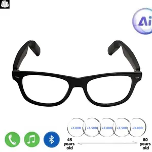 AI Smart reading Glasses  readers glasses  magnifying glasses  blue‑light‑blocking lenses with Real-Time Translation | Hands-Free Calls | Music | Excellent Sound Quality  |40g Lightweight & Comfortable for Daily Wear