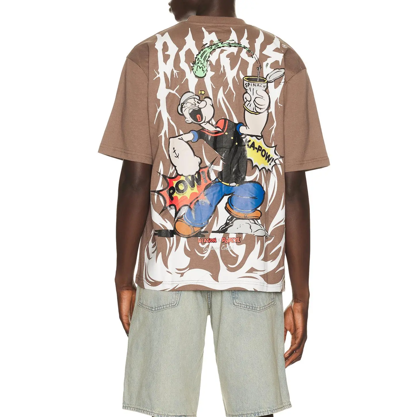 REASON Popeye Tee in Brown