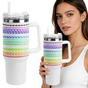20oz 40 Oz Stainless Steel Hidden Message Tumbler Cup with Handle and Straw for Women Men Valentine's Day Birthday Gifts Set, Keep Cold, Hot & Ice, Flasks funny Tumbler Drinkware Tea Iced , Sarcastic Design Funny Coffee Mug for Coworkers & Work