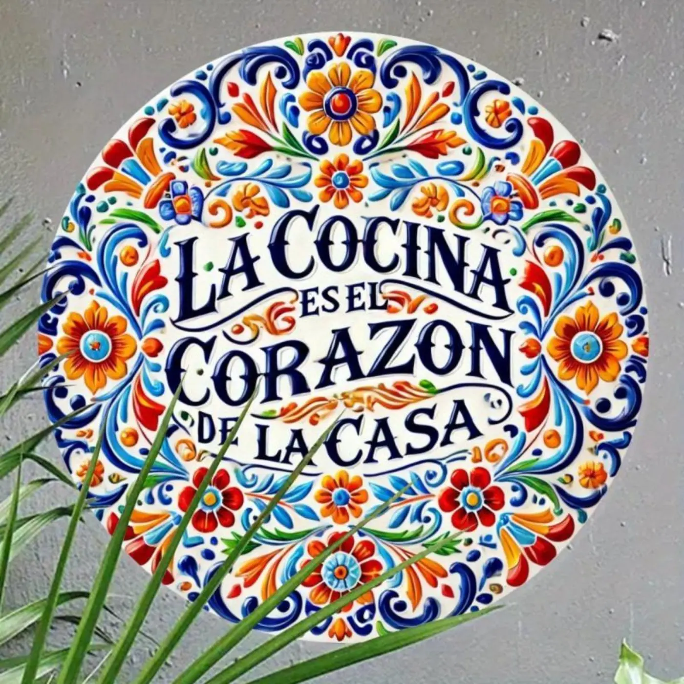 Hello Young Mexican letter wall art! Spanish vibe for kitchen – exotic decor! Art Wall Decoration, Artistic