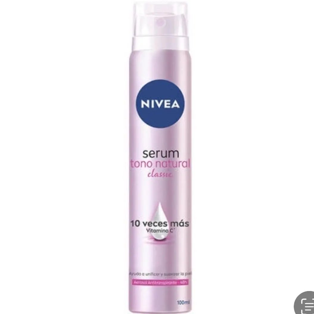 NIVEA Natural Tone Serum Antiperspirant Spray with 10x more Vitamin C, 100 ml