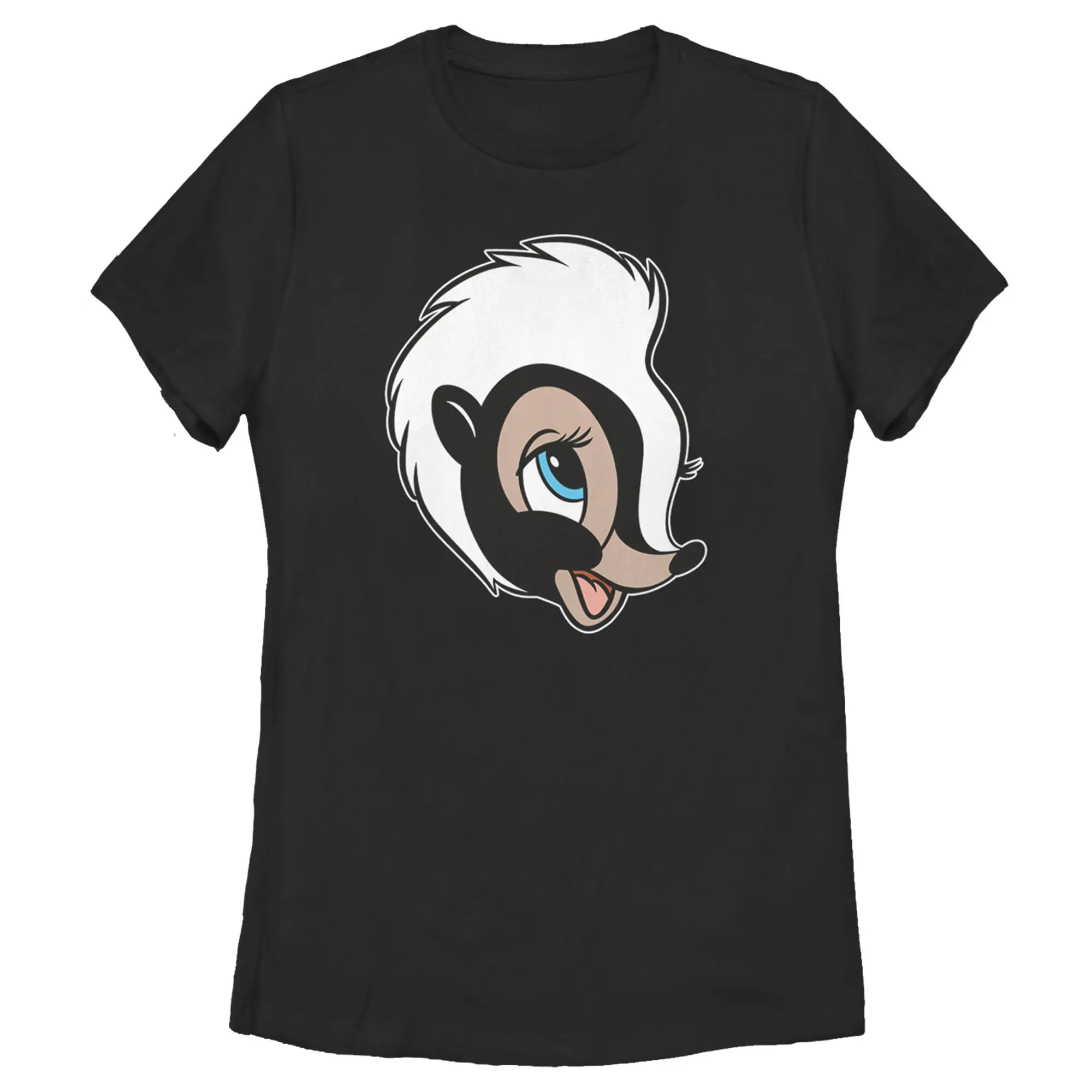 Women's Bambi Portrait of Flower T-Shirt