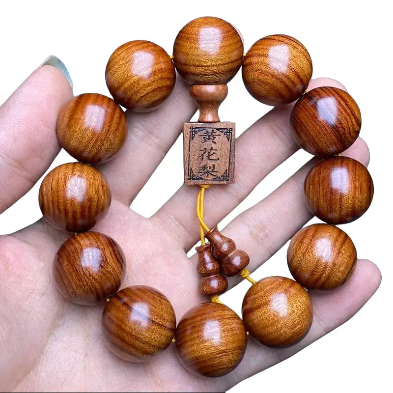 velishy Unisex Beaded Bracelet, Natural Log Large Leaf Hand-Held Prayer Beads for Unisex Use Adjustable,Couples,Set bracelet for men and women bracelet men money frownies