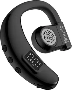 Hmusic I6 Bluetooth Earpiece - V5.4 Wireless Touch Control Audio Device, Bluetooth Open-Ear Headphones Accessory