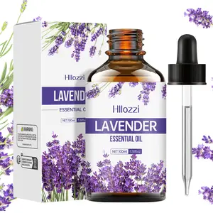 Lavender Essential Oil 30ML/60ML/100ML, Alcohol-Free Moisturizing Aromatherapy Wellness Oil for Diffusers & Candle Making, Suitable for All Skin Types, Pure Essential Oils