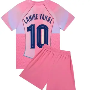 25/26 Sports Set, Breathable Lamine Yalam, Christmas Gift, Football Fan Shirt, Training Wear, Match Casual F