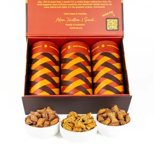 Peanut Butter Pretzel Bites Gift Box – Crunchy Sweet & Savory Snack Experience – Cinnamon Sugar, Cheddar, Strawberry Jelly Flavors, 3 Tubes