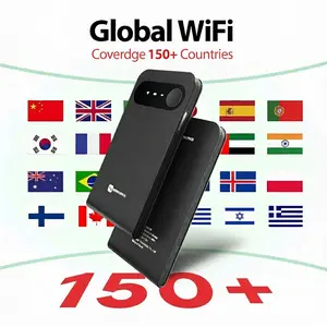 2025 Portable WiFi Hotspot - Pocket-Sized Global Internet, No SIM Needed. Tri-Band Support for High-Speed Connectivity Anywhere. Stay Connected Worldwide for Home, Travel & RV.