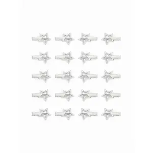 Cider 20 PCS STAR HAIRCLIP SET