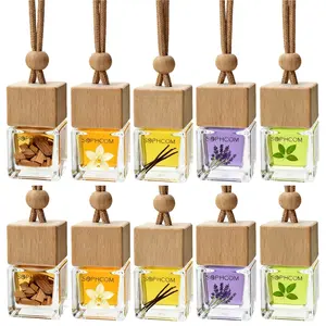 [Buy 1 Get 1 Free ] Scented Car Air Freshener – Long Lasting 60+ Days Diffuser | Natural Extract, Alcohol-Free, Safe for Babies & Moms
